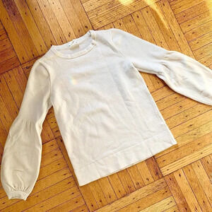 Club Monaco Wool Puff Sleeve Sweater